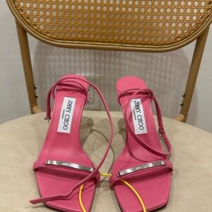 Jimmy Choo Jaxon 95 Candy Pink
